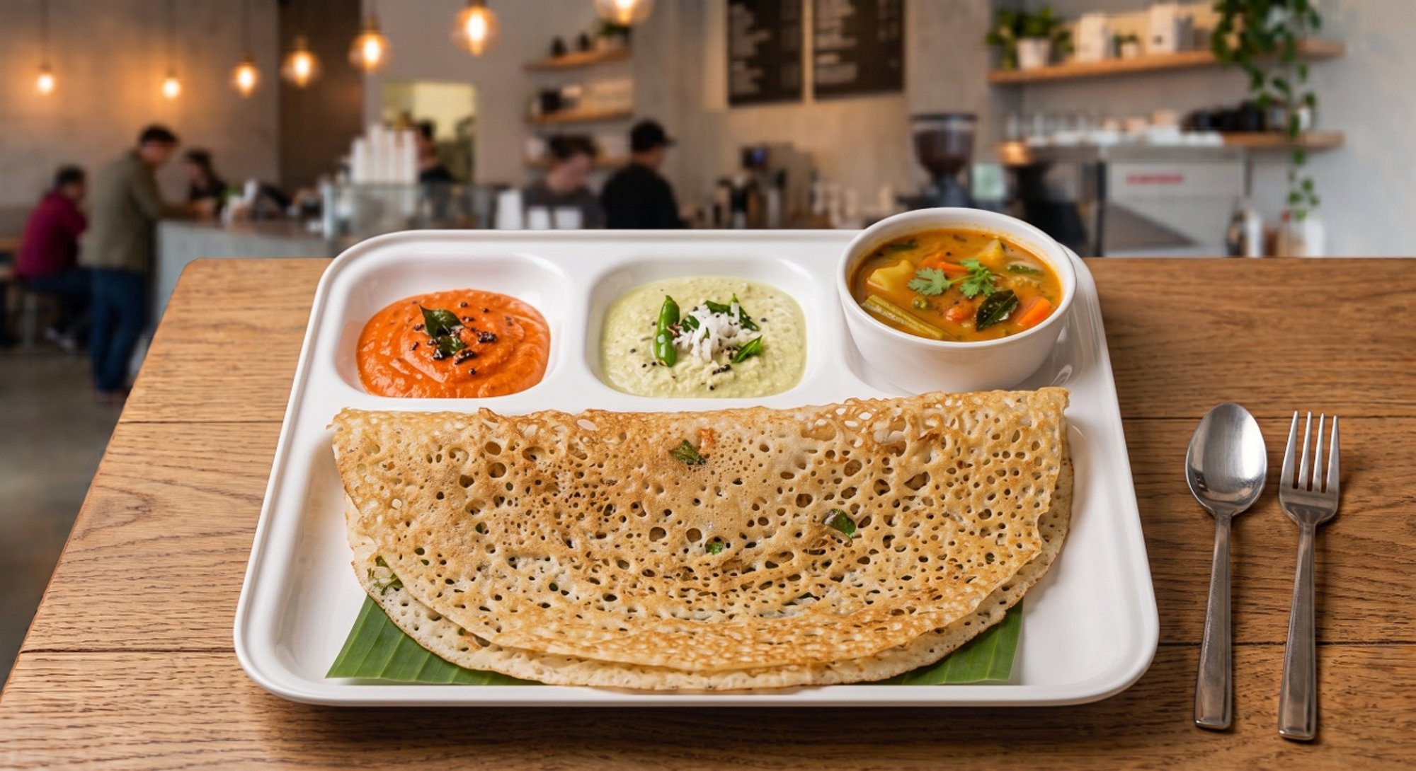 Rava Plain Dosa