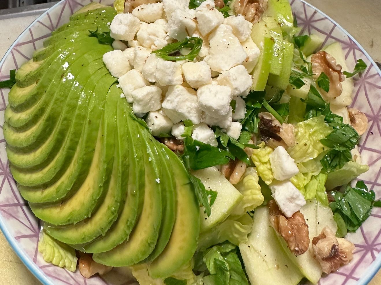 Apple Avocado Salad