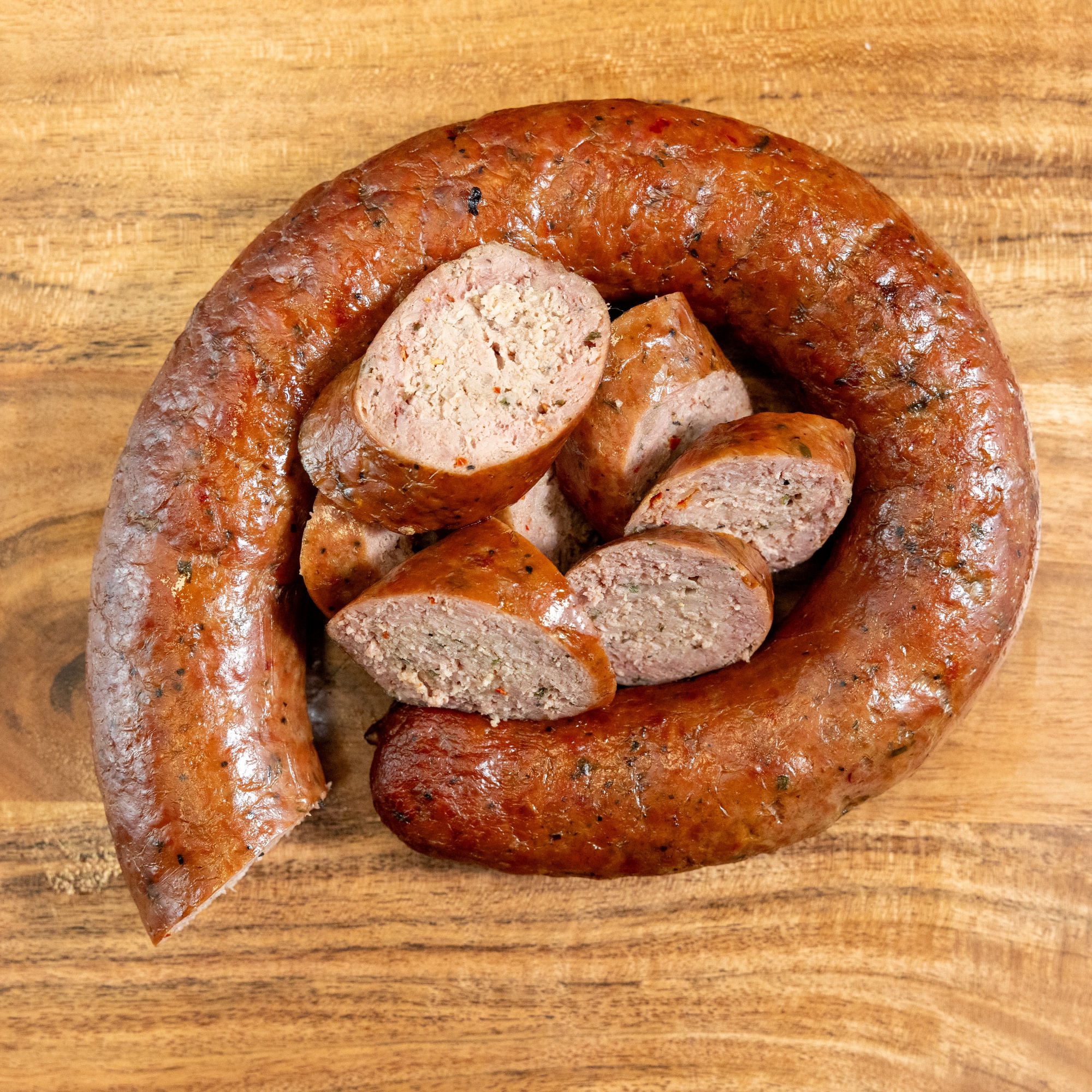 Homemade Texas Sausage