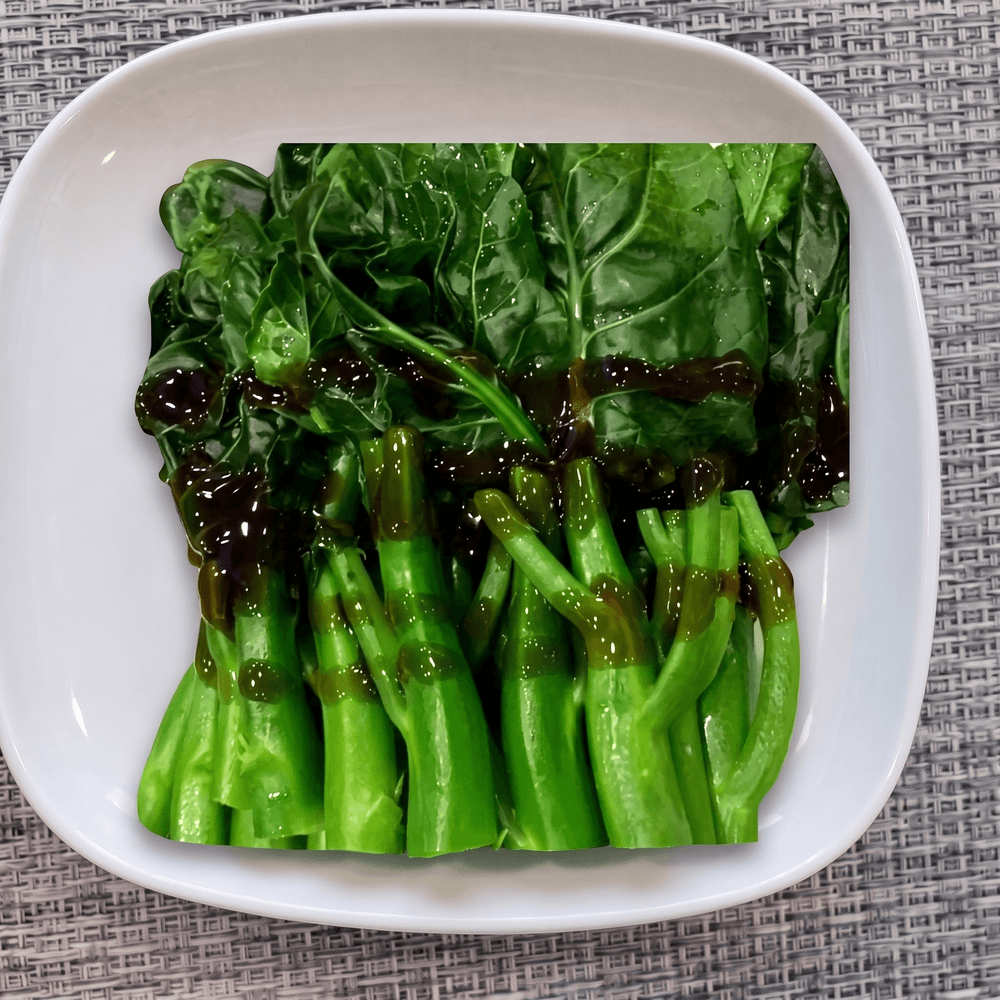 Steamed Chinese Broccoli with Oyster Sauce / 蠔油芥蘭