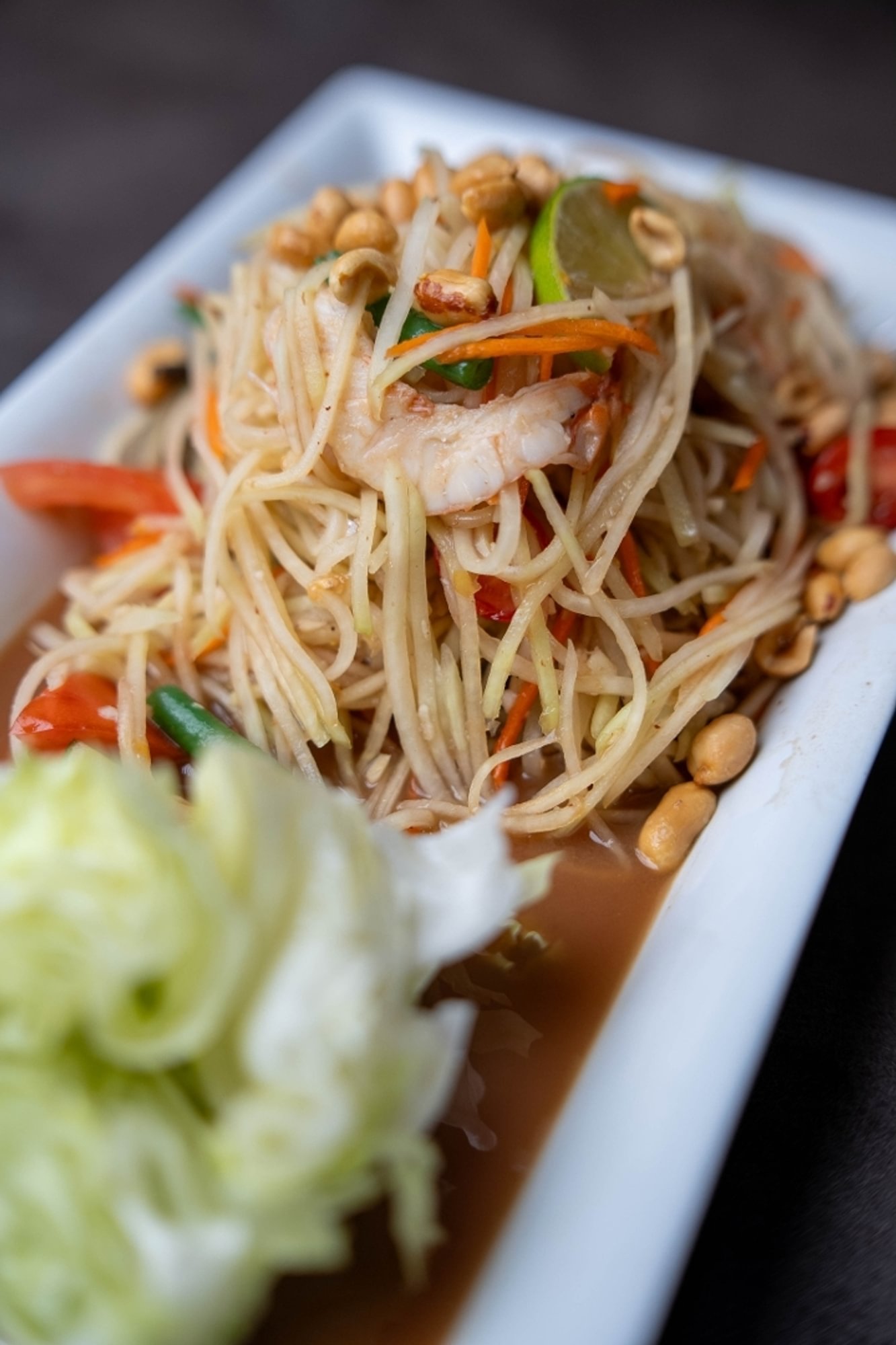 Papaya Seafood Salad (Som-Tum)