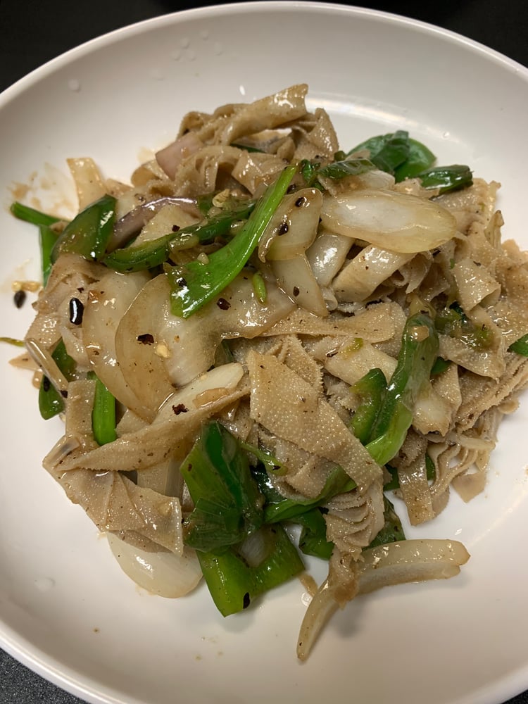 S2 豆豉牛百叶/Beef Tripe W. Black Bean Sauce
