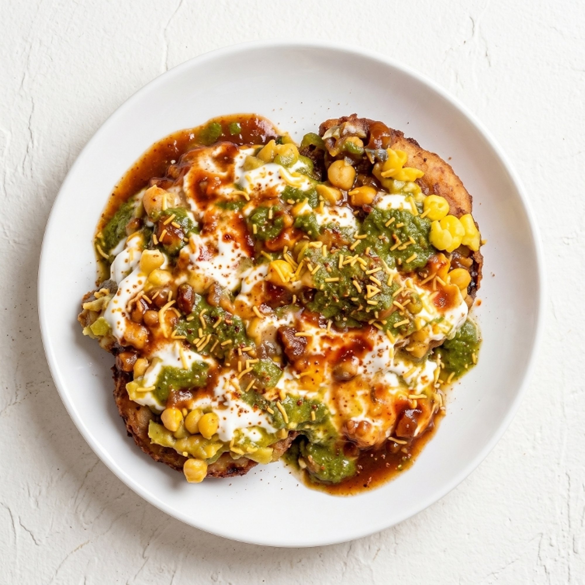 Aloo Tikki Chaat