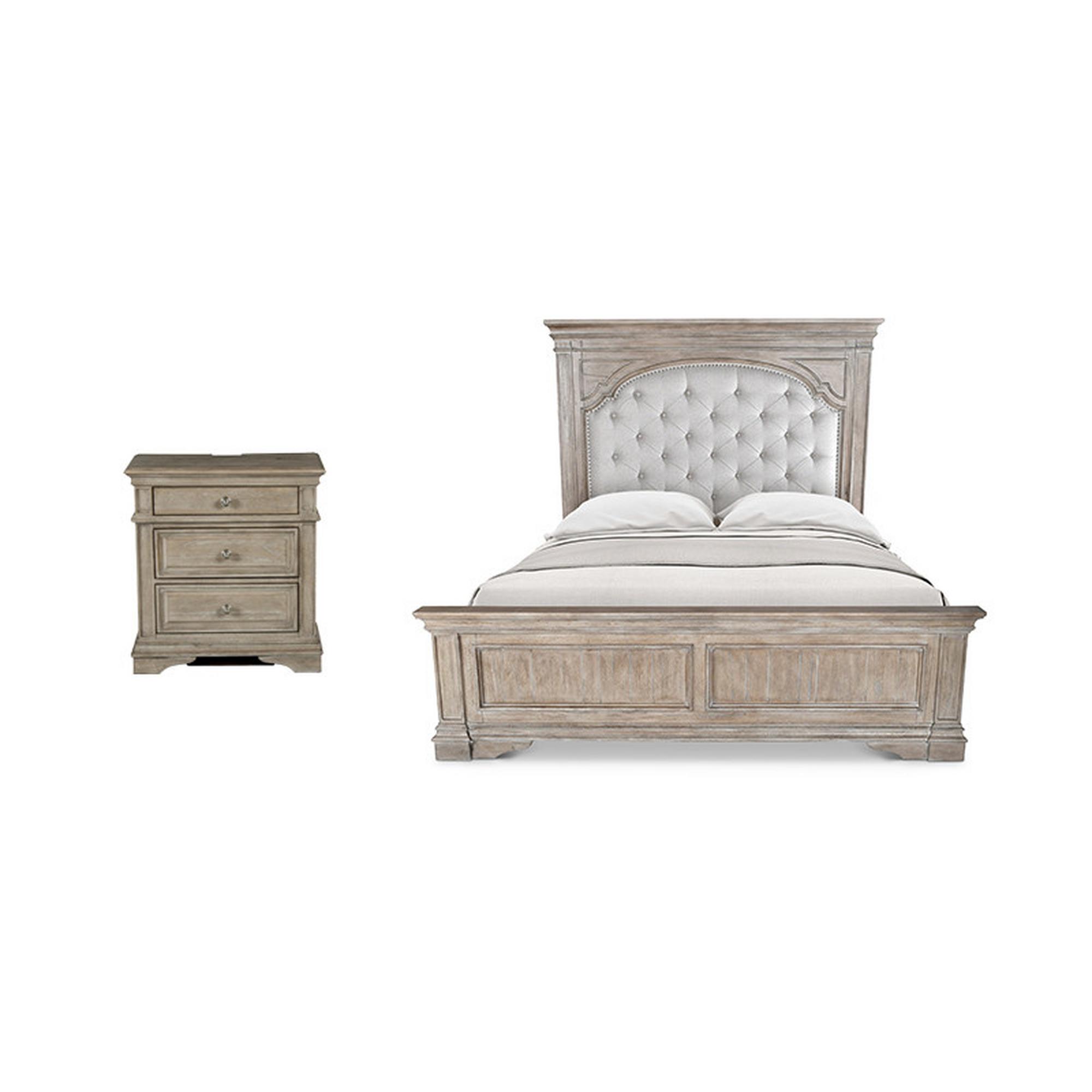 Queen Highland Park Bed & Nightstand