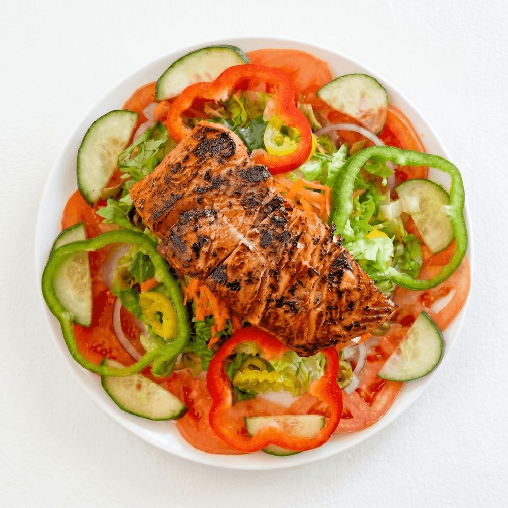 Jerk Salmon Salad