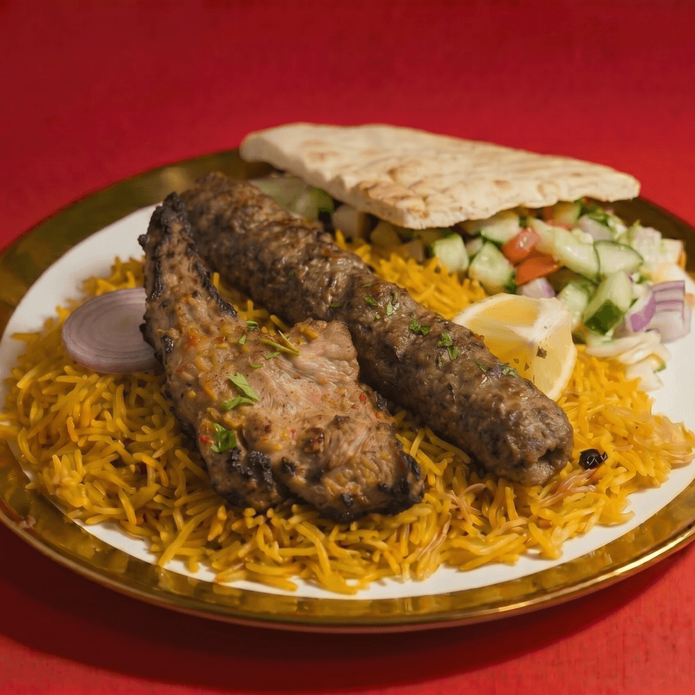 Lamb Chops & Beef Seekh Kabab
