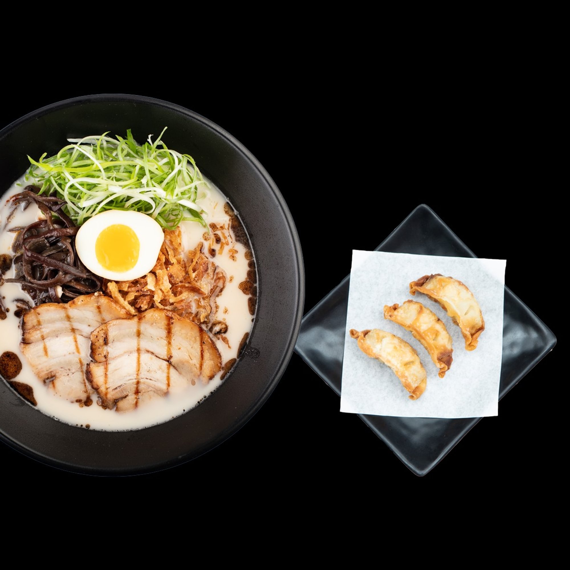 Tonkotsu Ramen & Gyoza 3 pcs (Lunch)