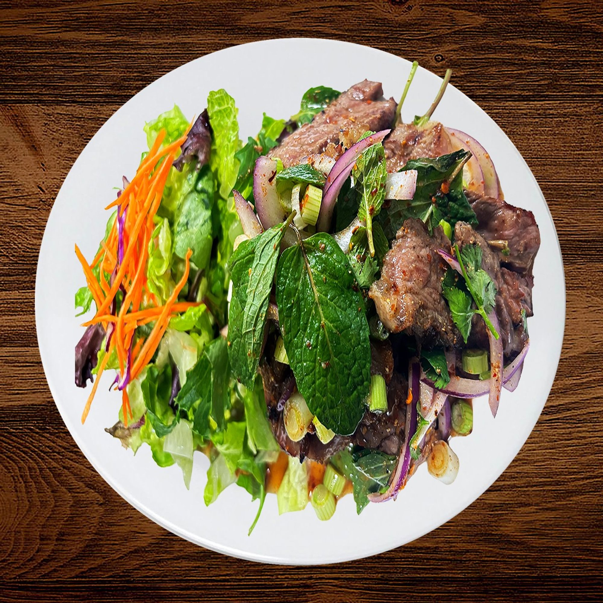 Spicy Salad Grilled Beef or Chicken