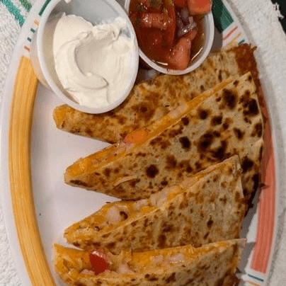 Buffalo Chicken Quesadilla