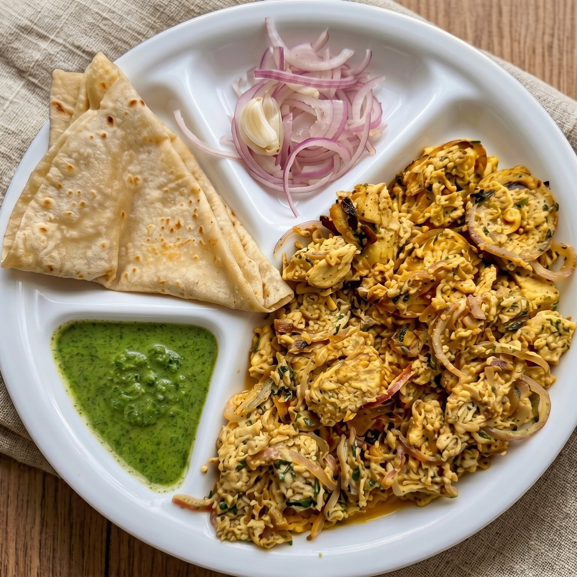 Afghani Soy Chaap Combo