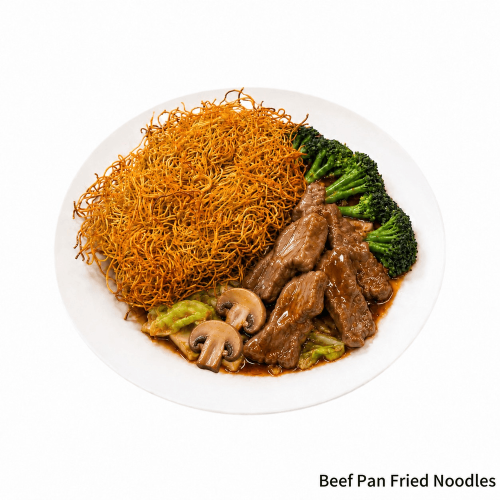 Beef Pan Fried Noodles