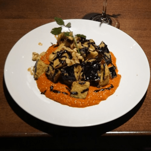 Hot and Sour Eggplant