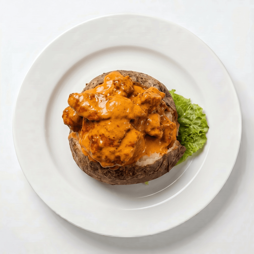 Kick'en Chicken Baked Potato