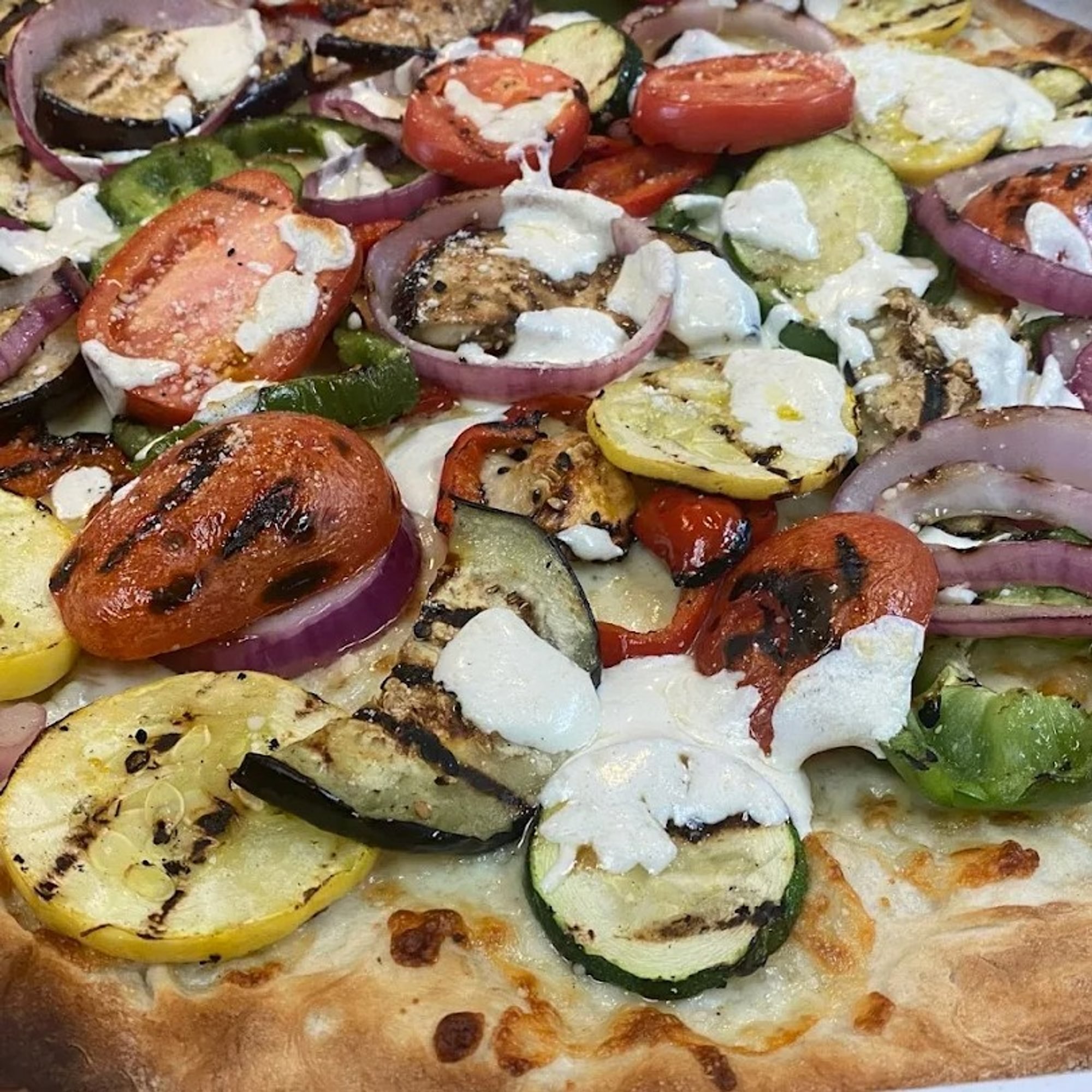 Frank's Vegetable Special Pizza