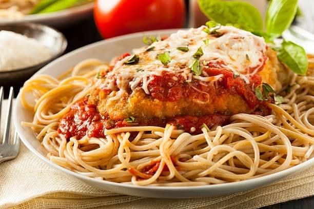 Eggplant Parm Lunch