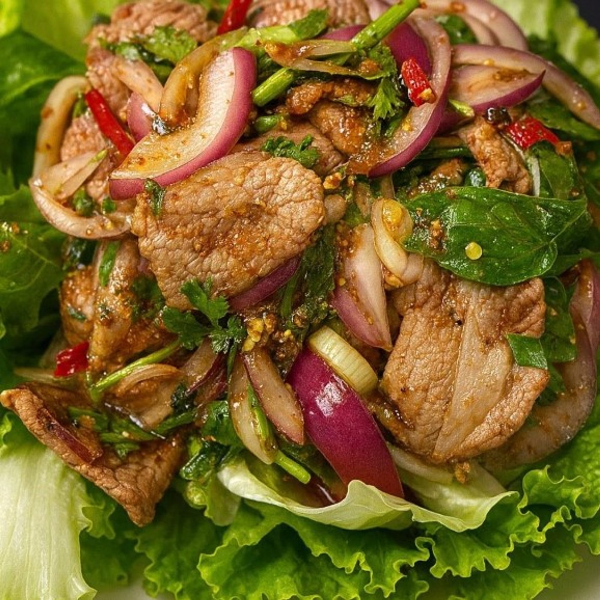 Y5 Beef Waterfall Salad