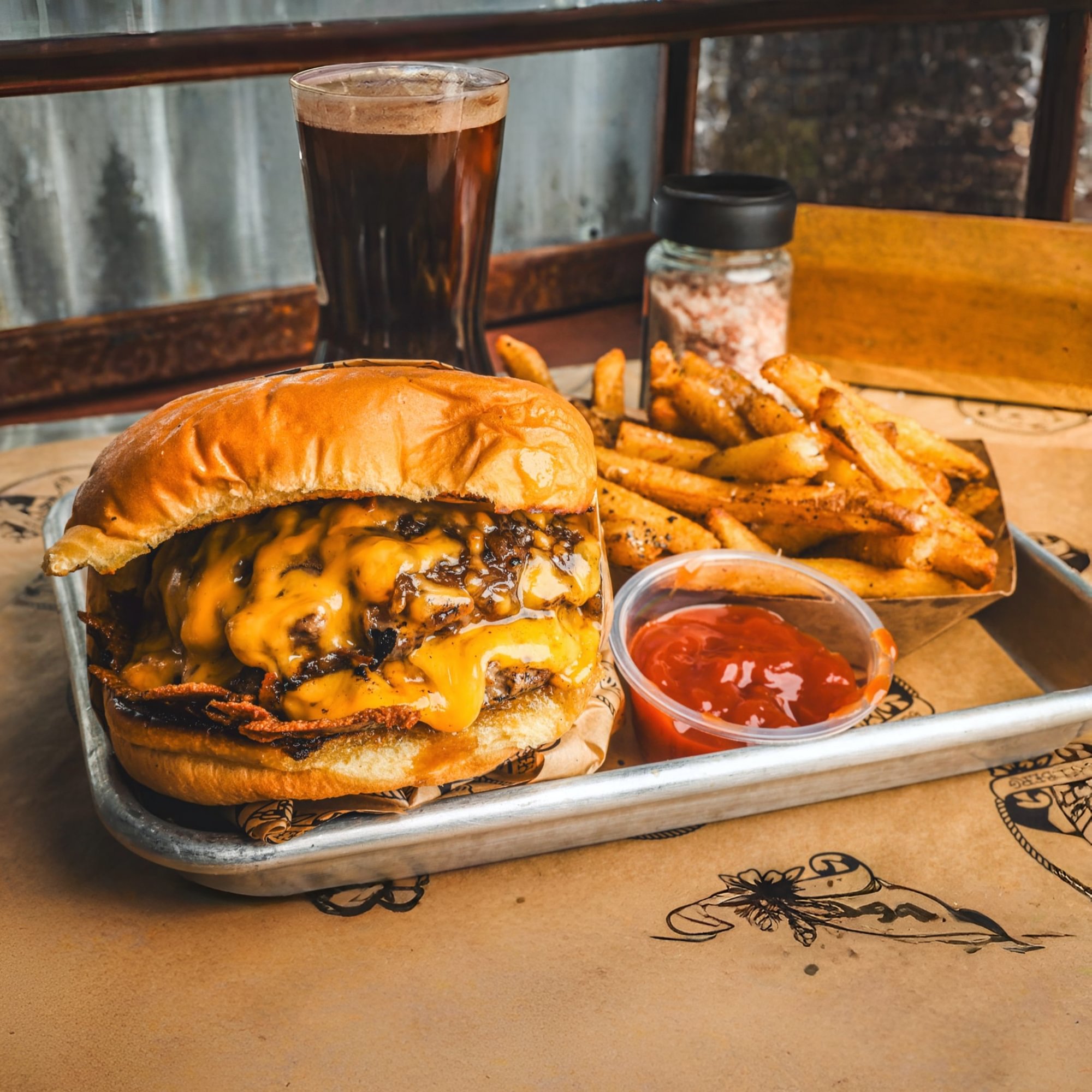 Brisket Smash Burger