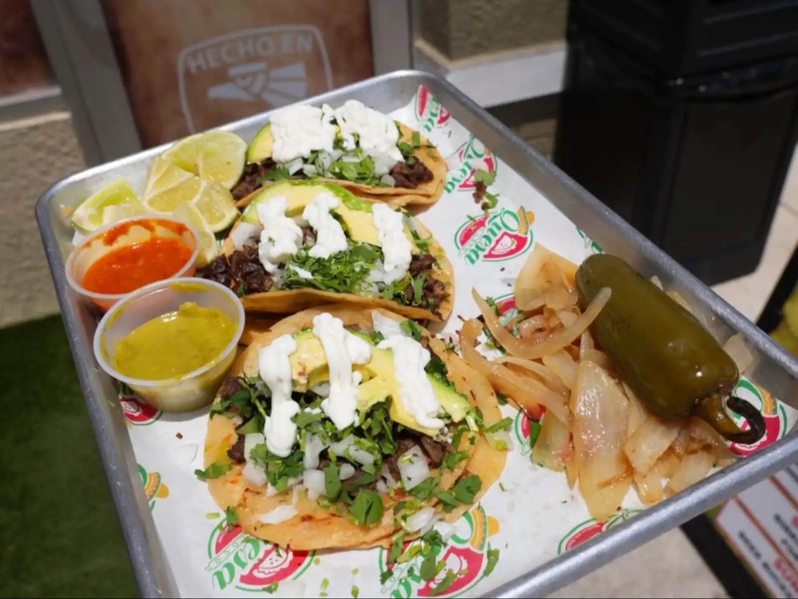 Tacos De Cecina