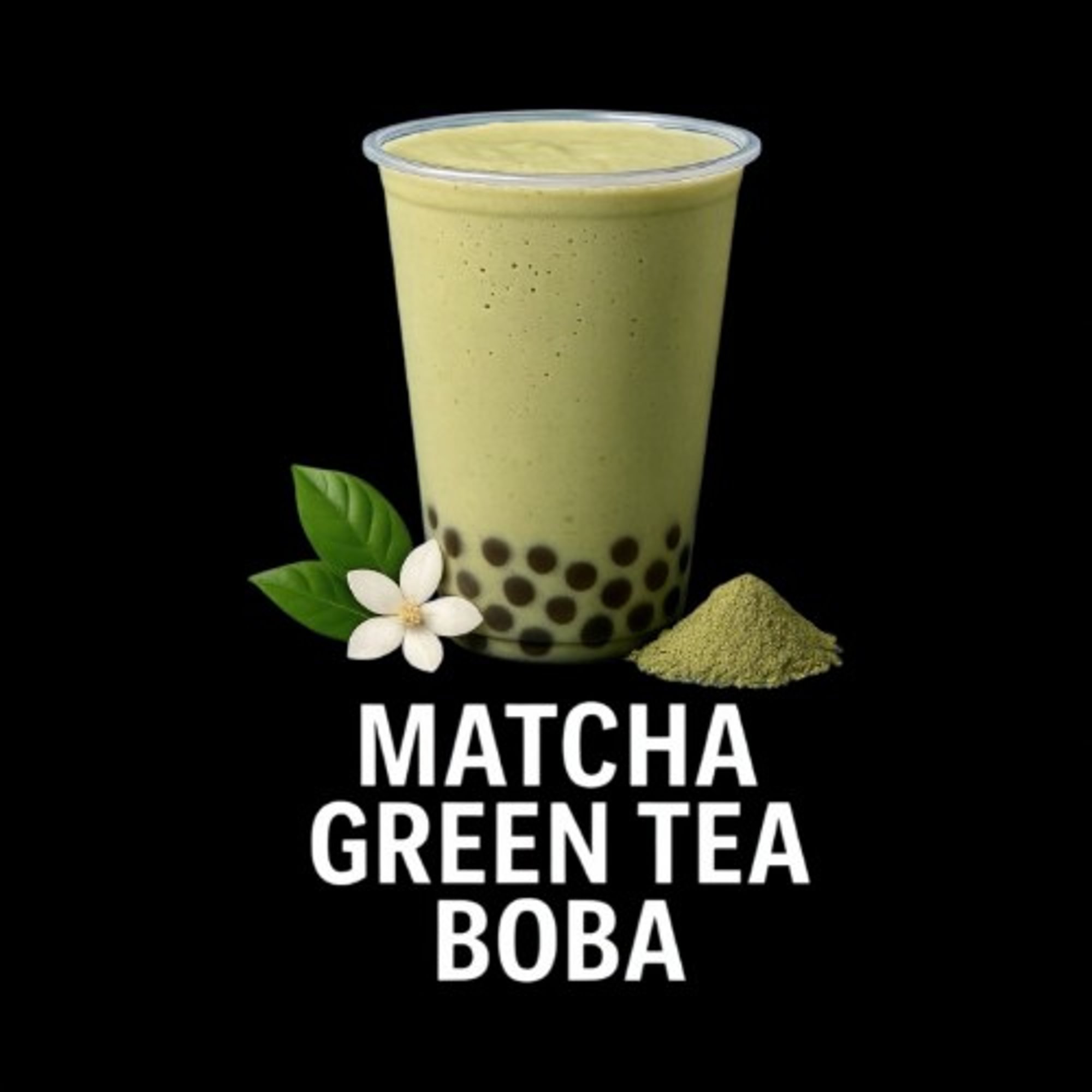 Matcha Boba Green Tea