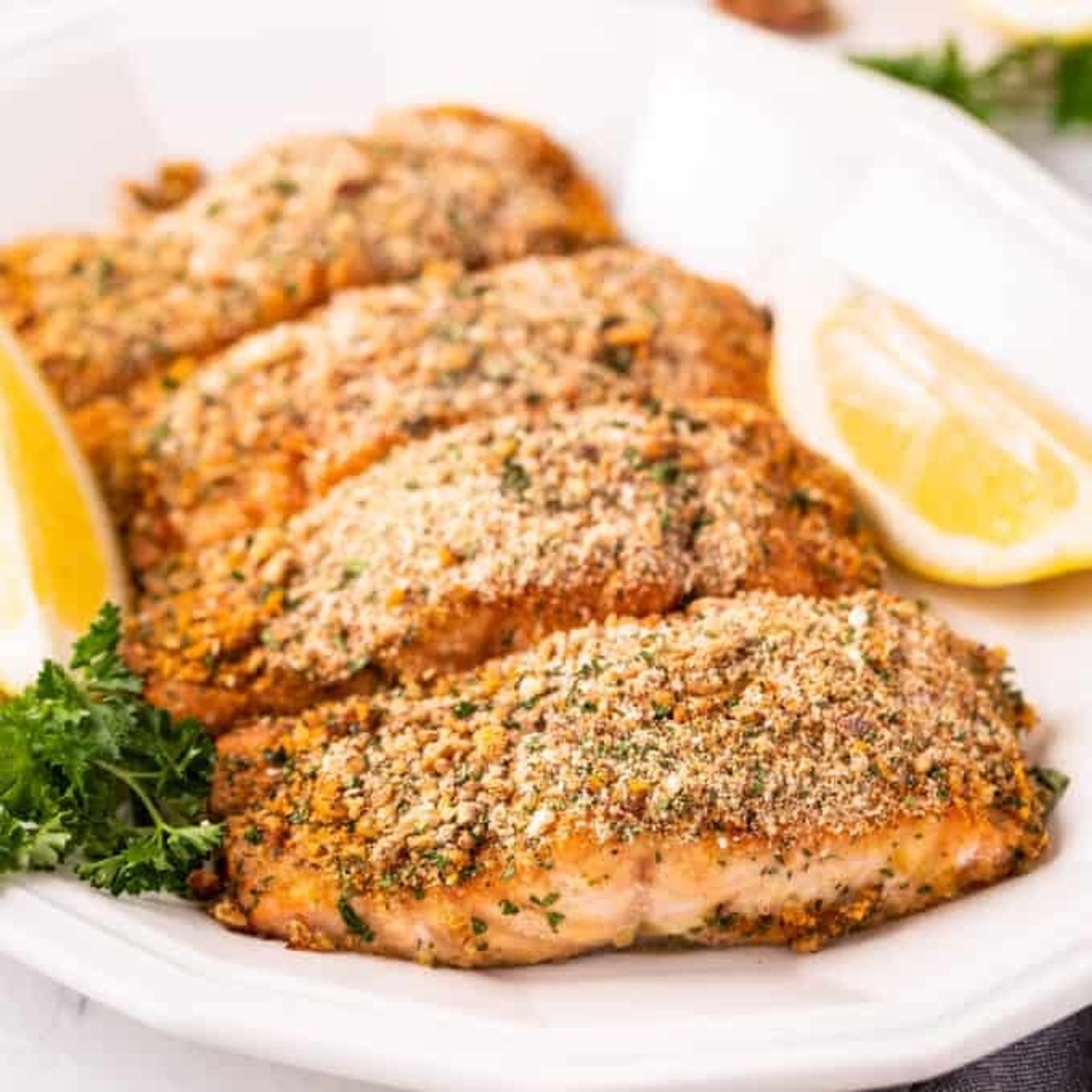 Tuesday Dinner Special - Dijon Panko Encrusted Salmon