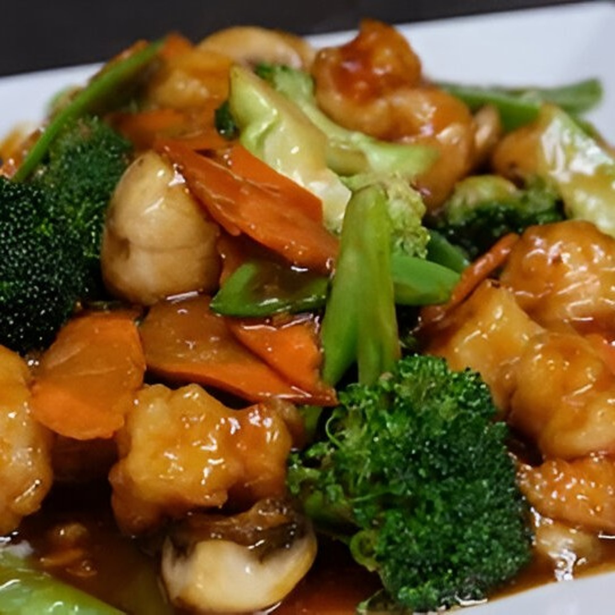 Shrimp & Mixed Vegetables