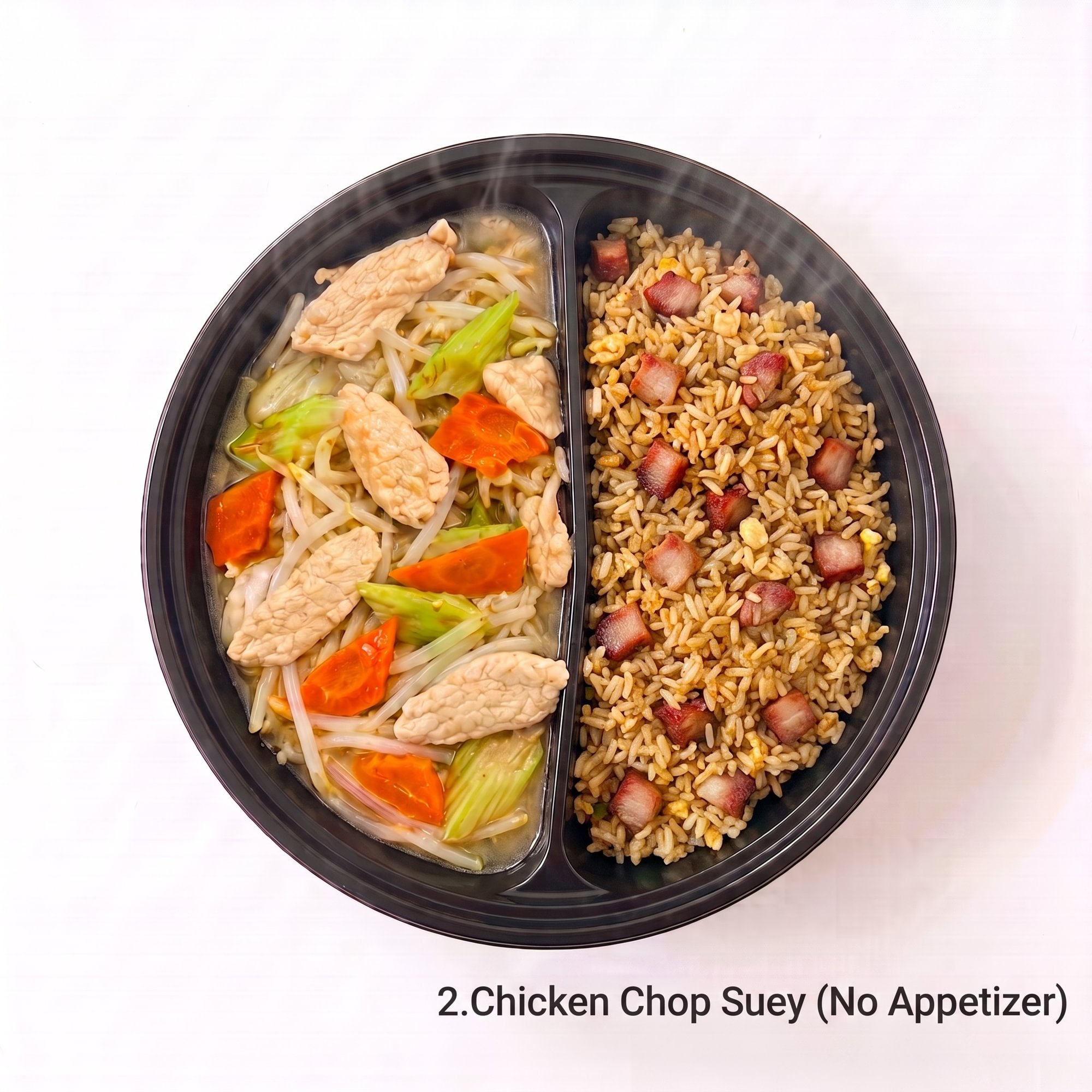 Chicken Chop Suey Plate (No Appetizer)