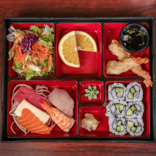 Bento-Sushi & Sashimi