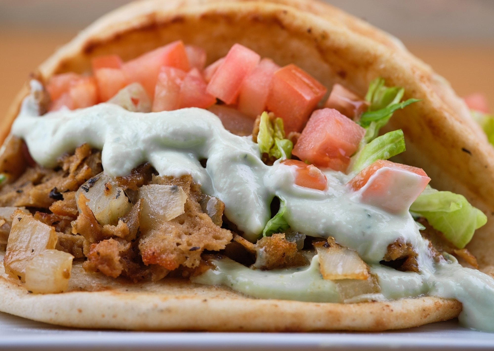 Vegan Chicken Gyro