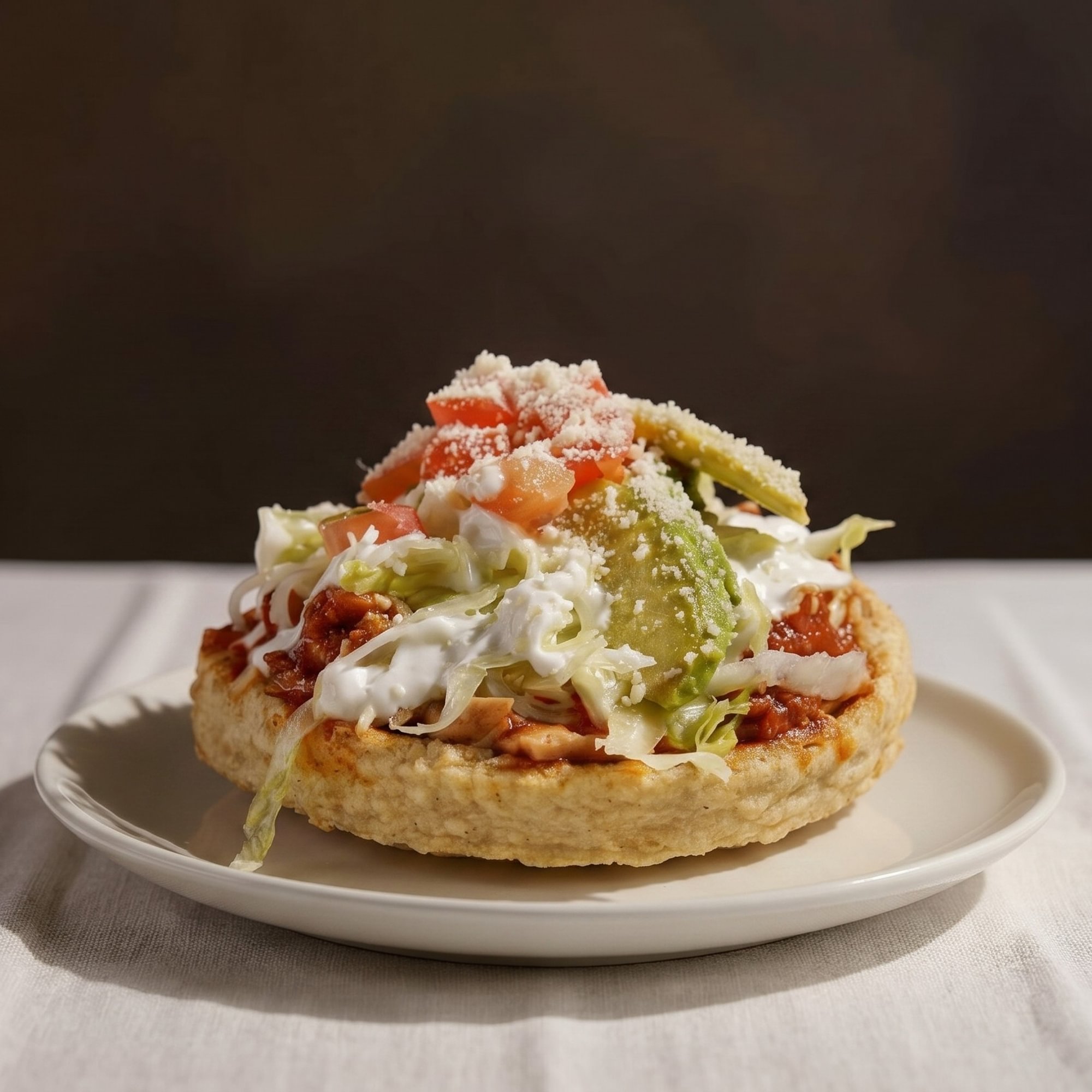 Sopes Mexas (Mexican Corn Cakes)