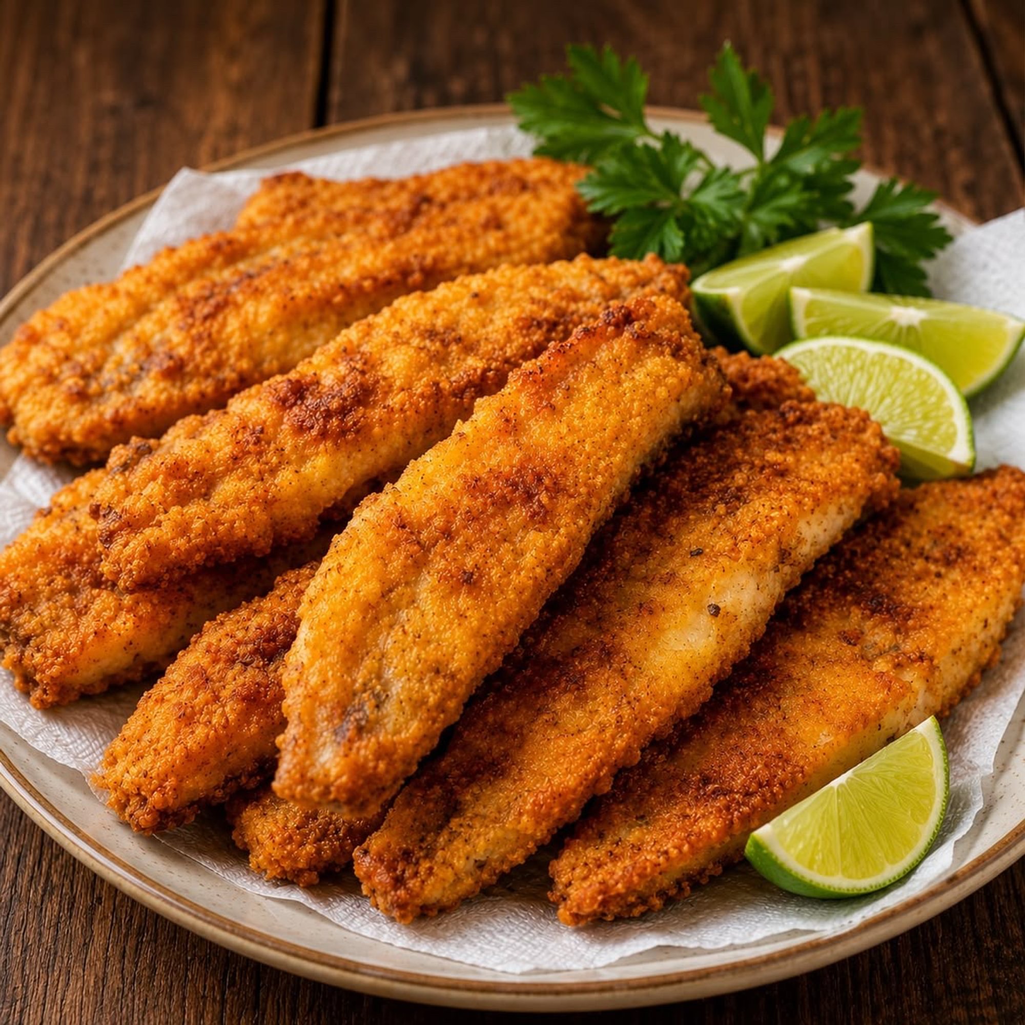 Fried Flounder Platter
