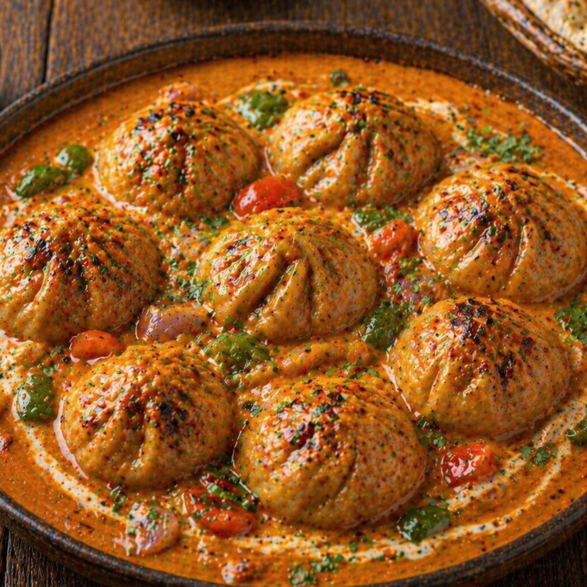 Momo Tikka Masala