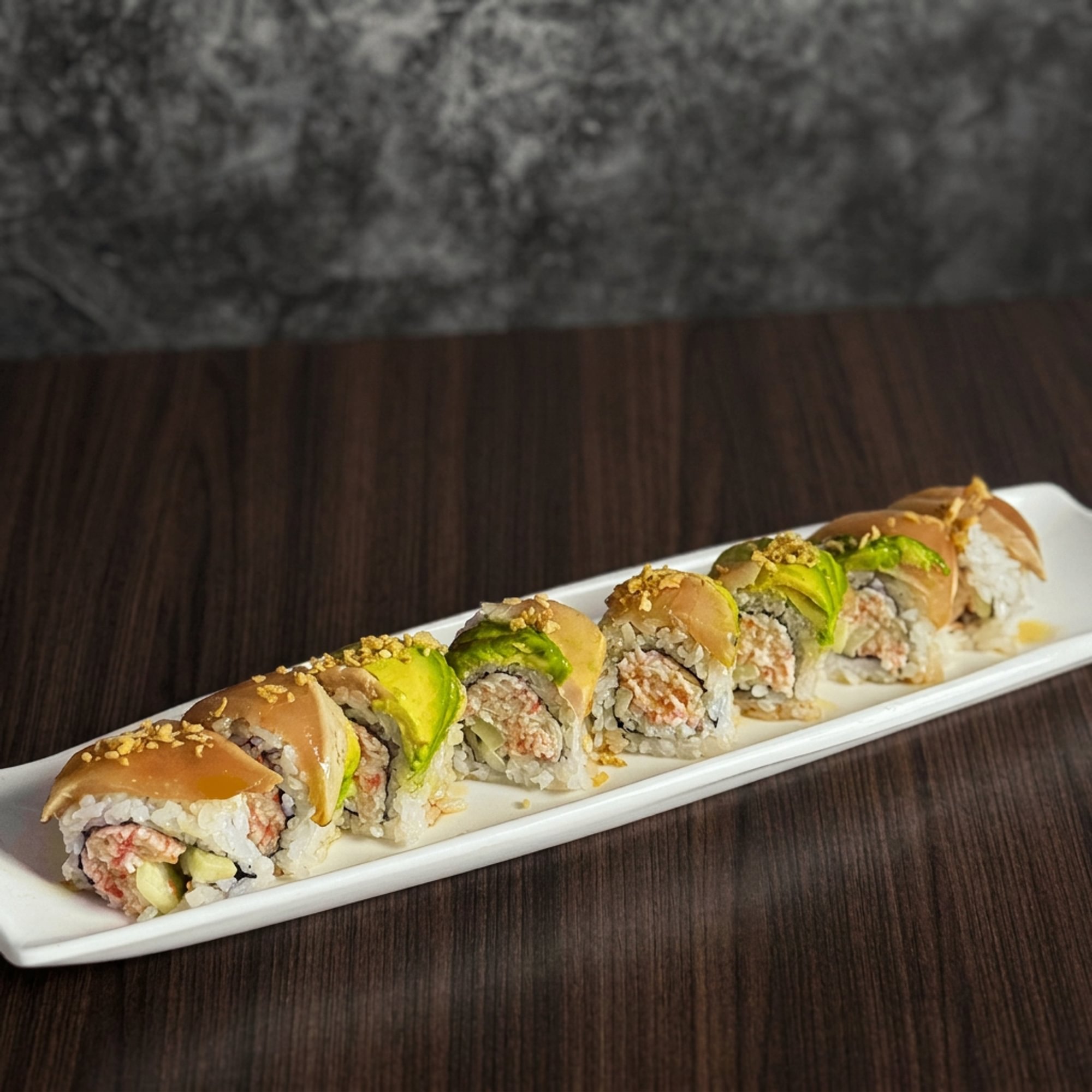 Garlicky Tuna Roll