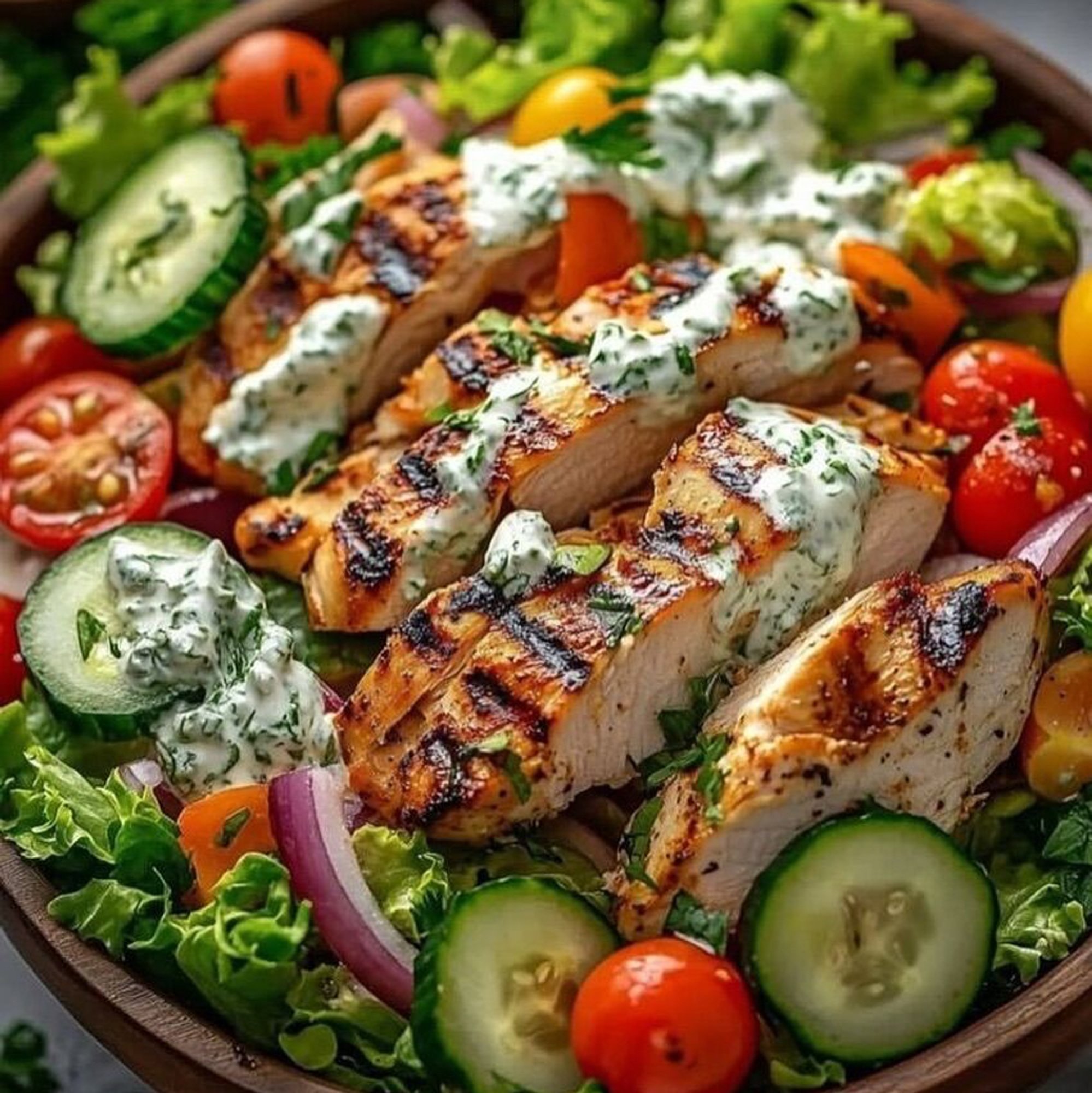 Grilled Chicken Salad