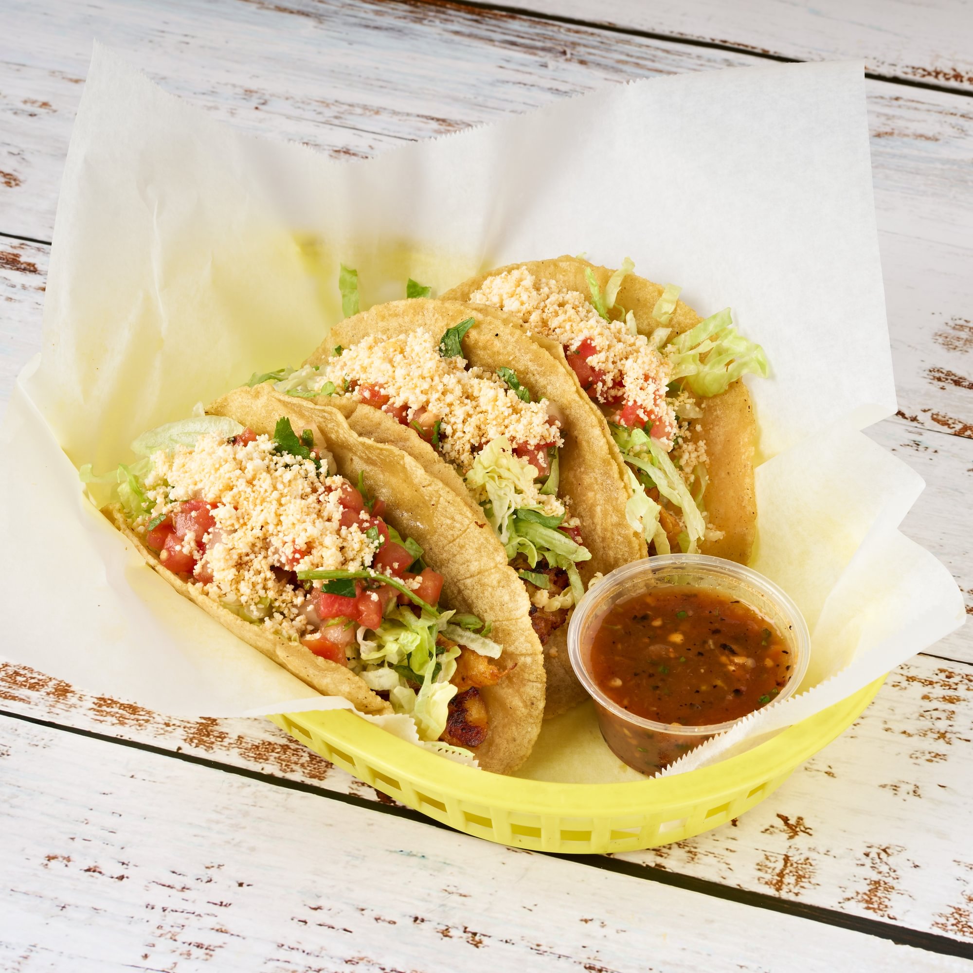 4 Chicken Tacos