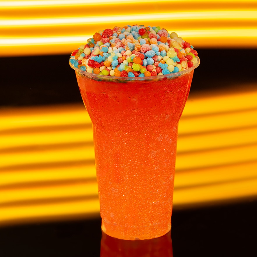 Orange Slushy Float