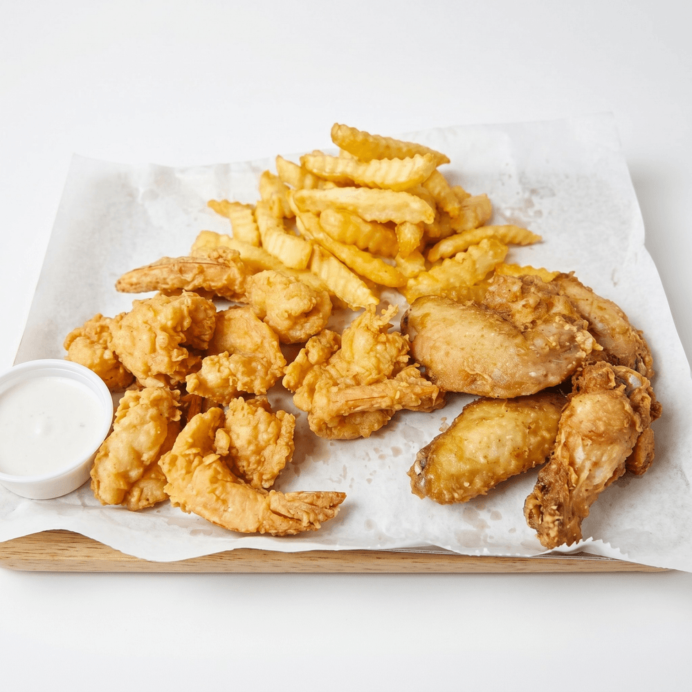 Wings and Jumbo Shrimp