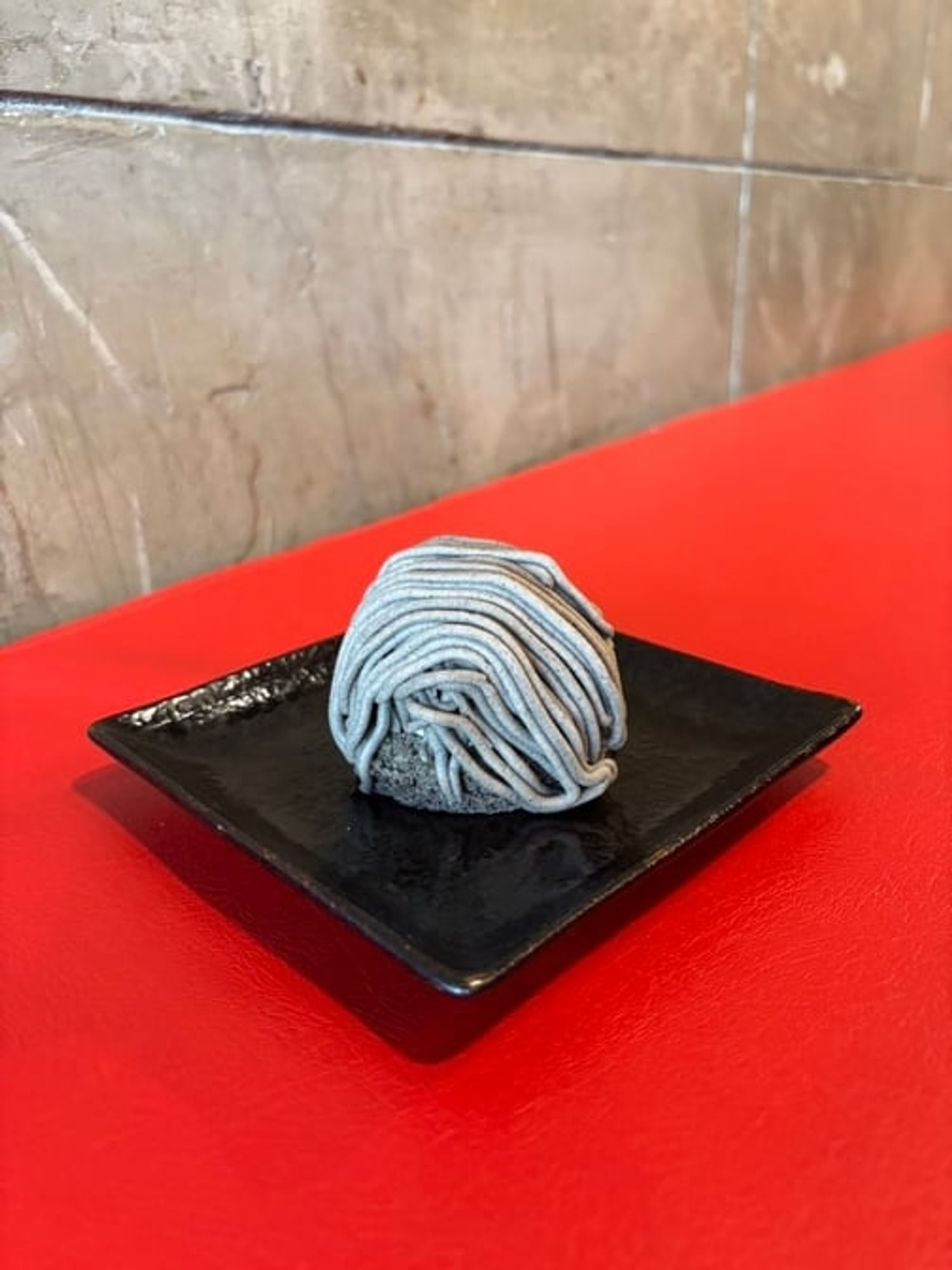 Black Sesame Mont Blanc