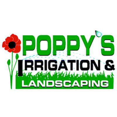 Poppy's Irrigation and Landscaping Logo