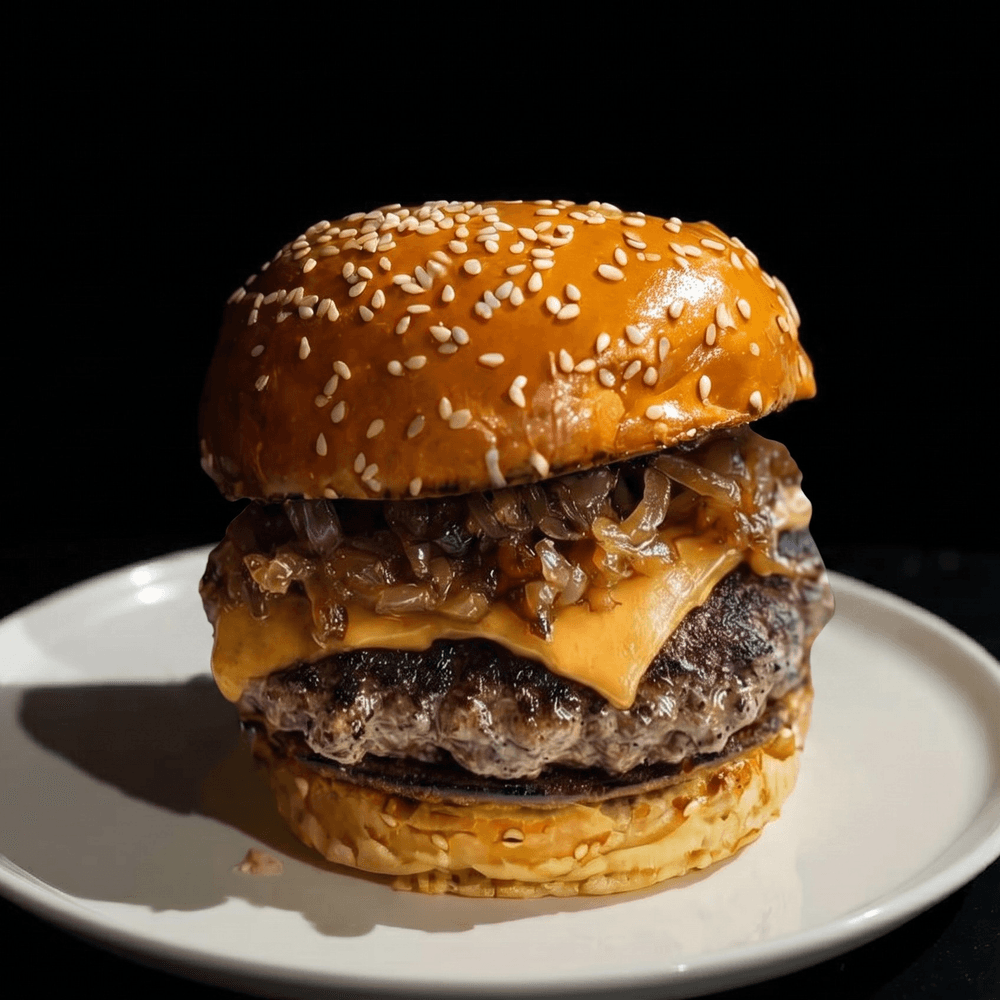 Fried Onion Burger