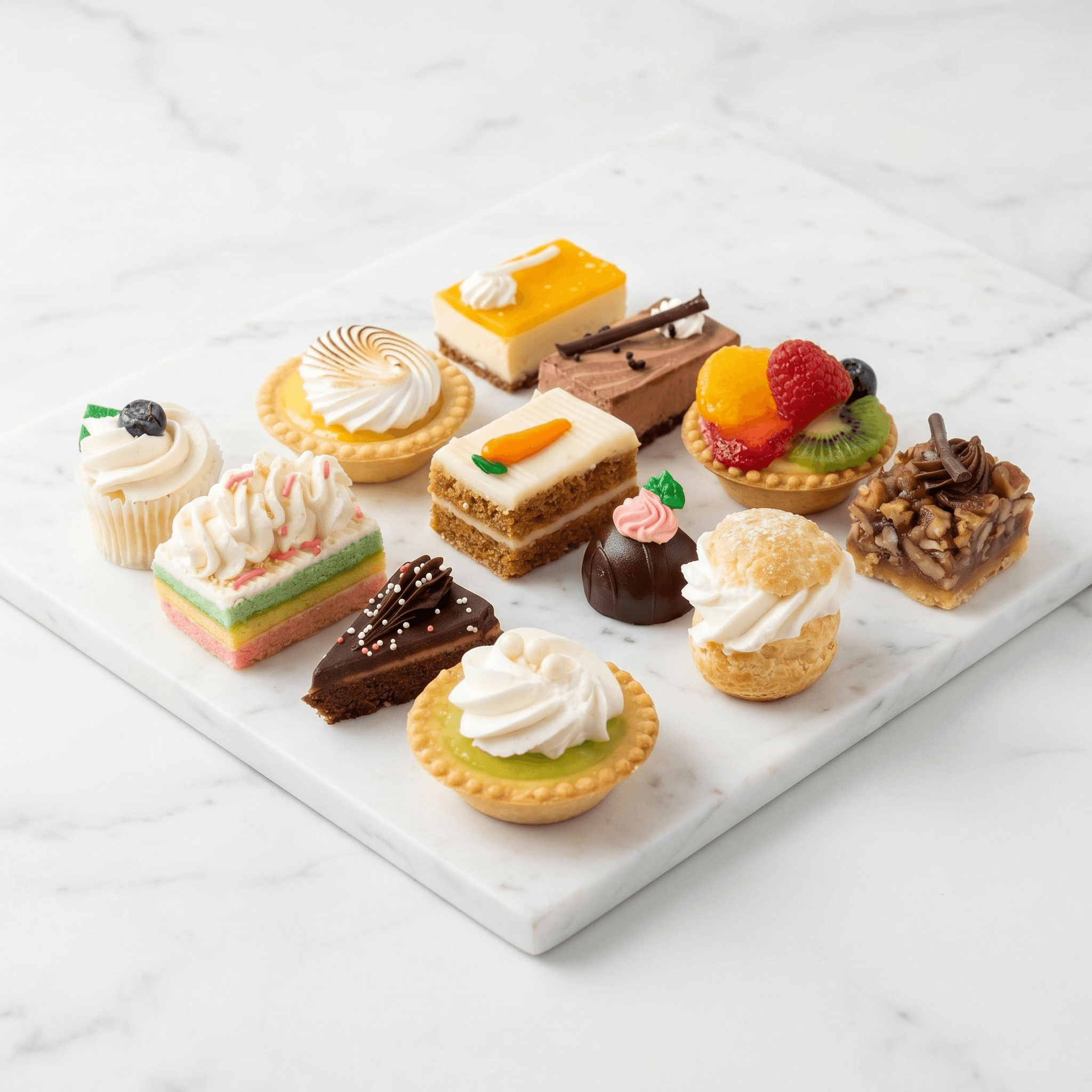 Petite Sweets – 12 Mini French Pastries