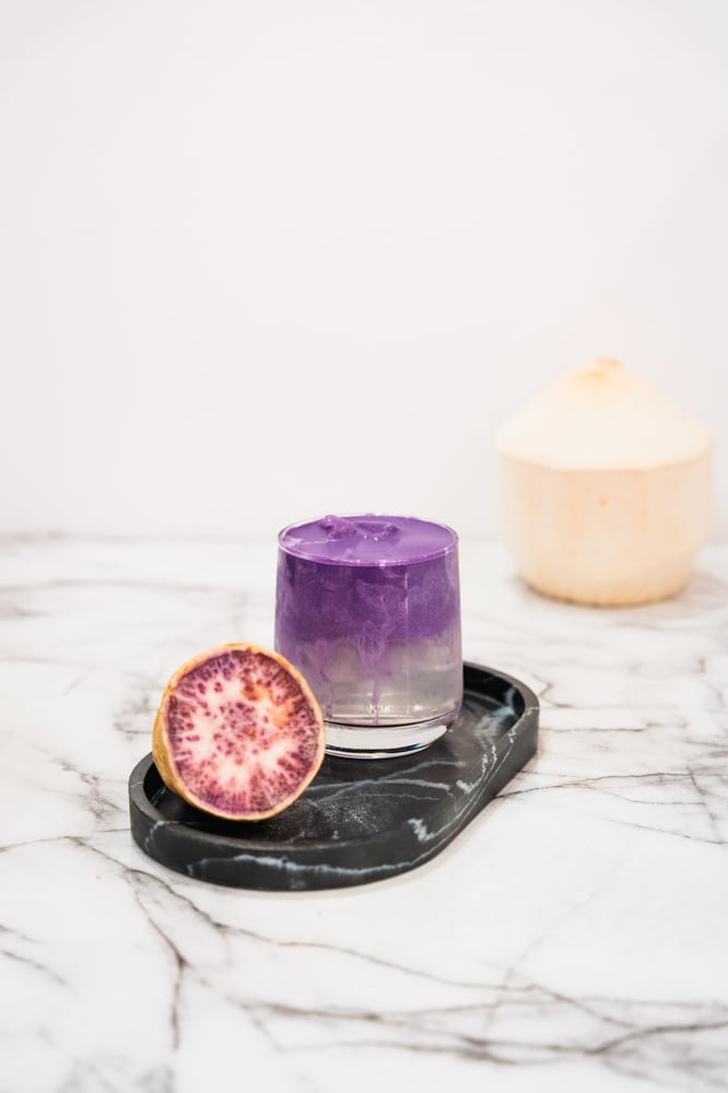 Ube Foam w/ Coconut Water