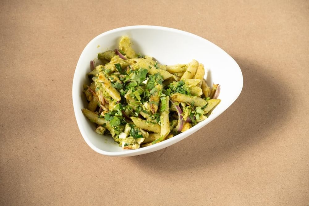 Palak Paneer Pasta