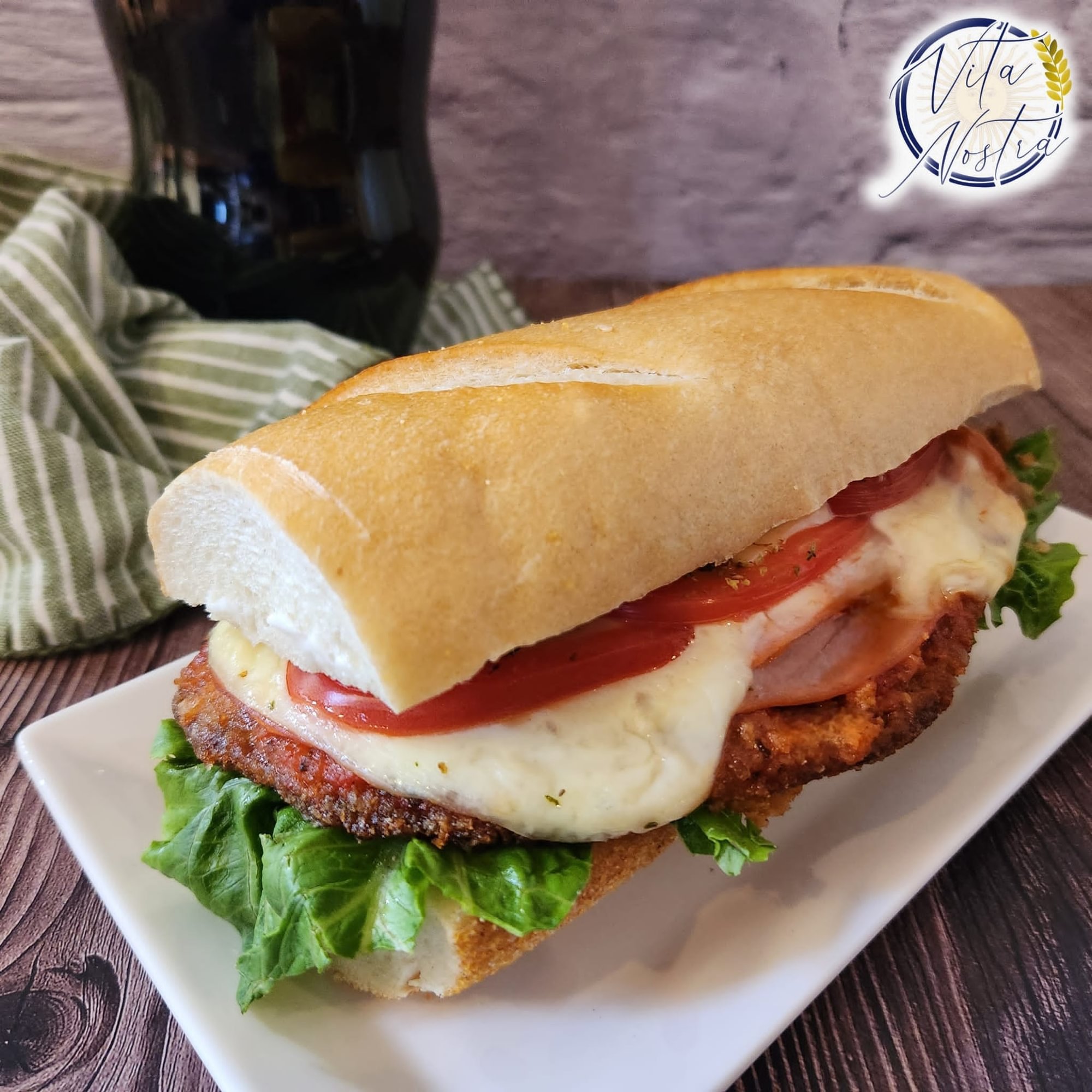 Milanesa Napolitana Sandwich