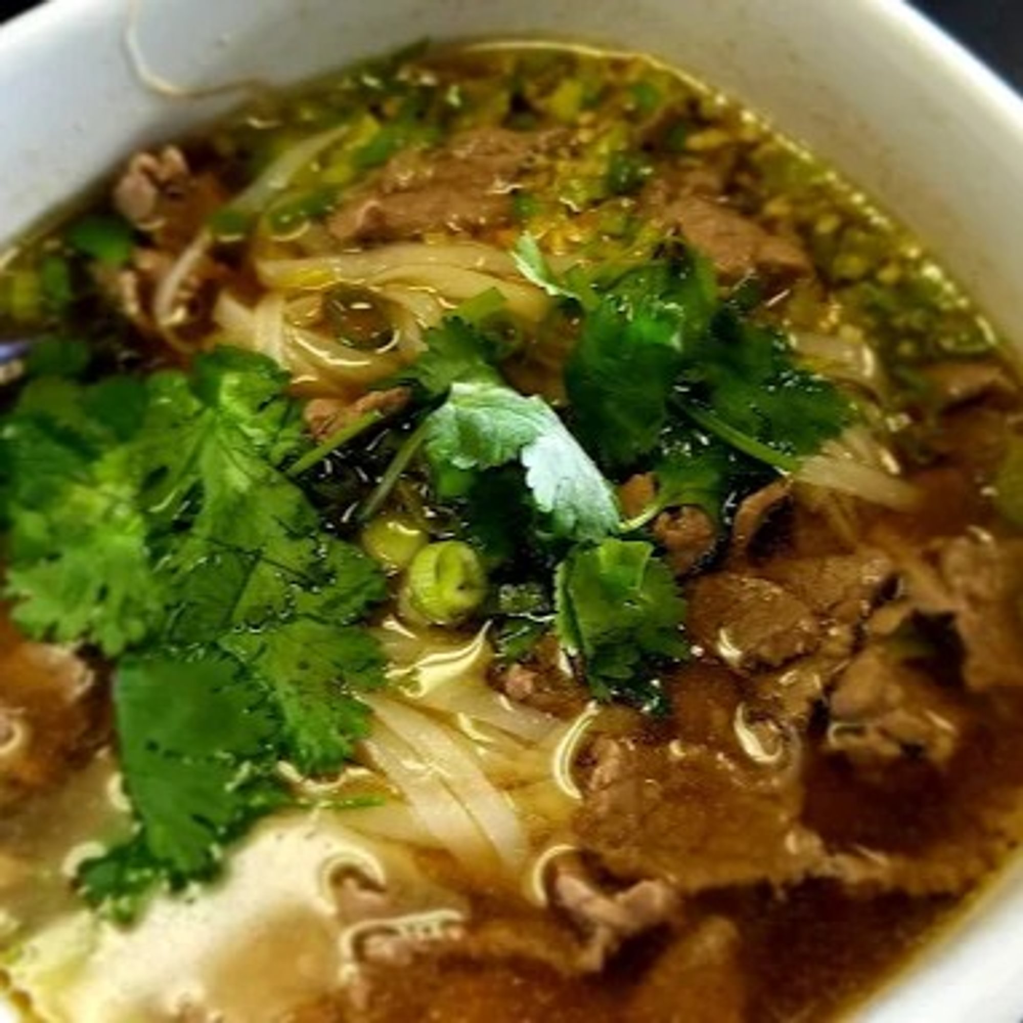 Beef Noodle Bowl Soup