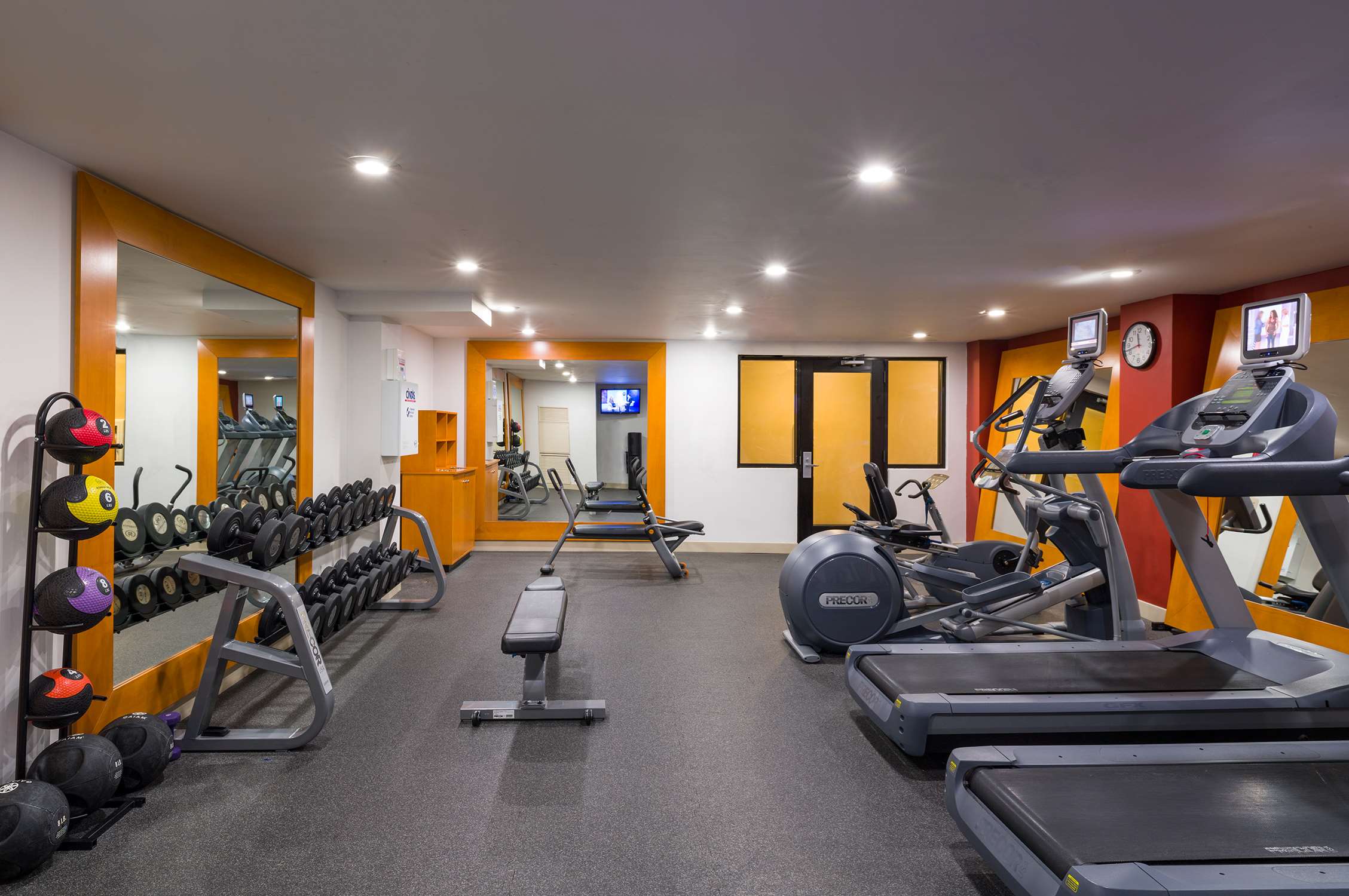 Health club  fitness center  gym