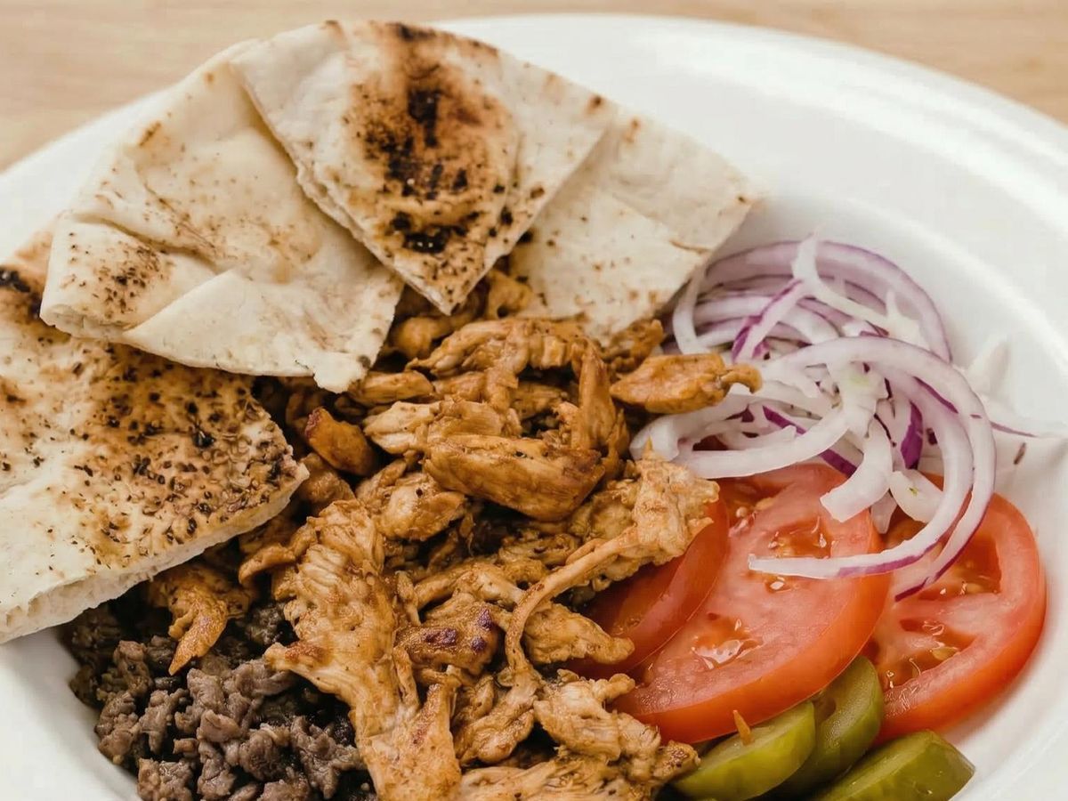 Mixed Shawarma Plate
