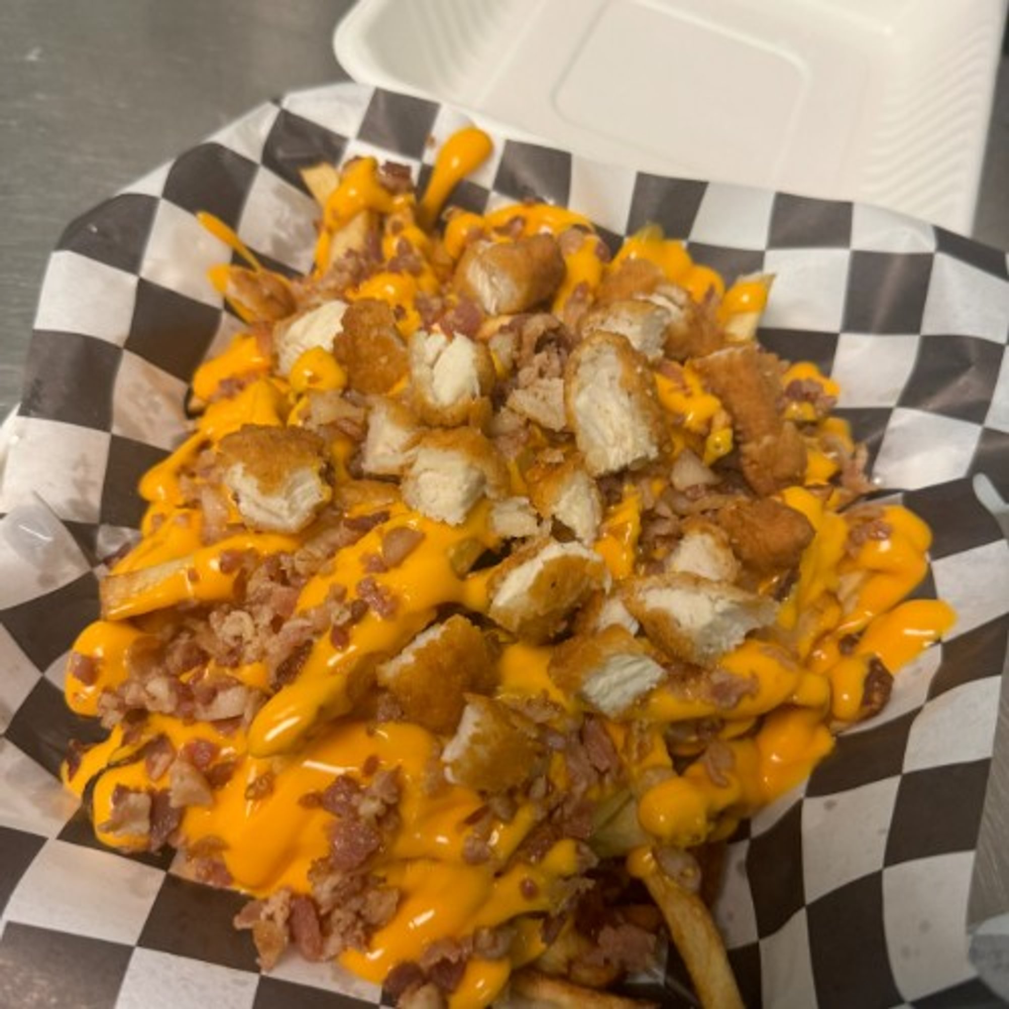 Chicken Cheesy Bacon Fries