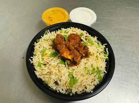 Goat Fry Biryani 64 Oz