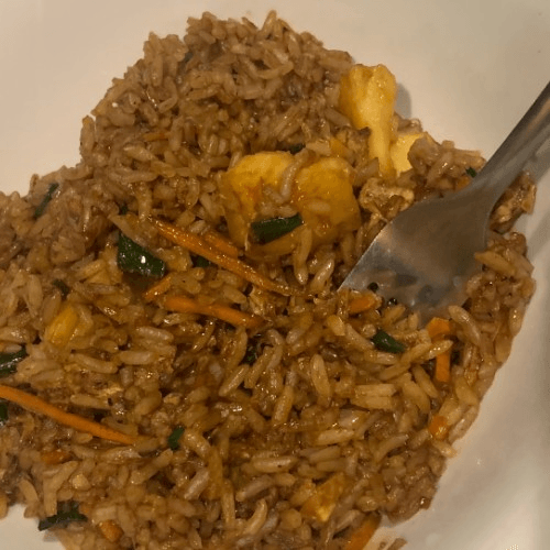 Fresh Pineapple Fried Rice (1/2 order)