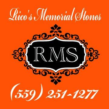 Rico's Memorial Stones Inc. Logo